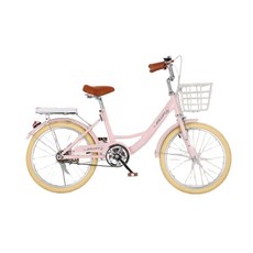 어린이자전거 변속 청소년 입문용 경량 두발 바이크 주니어자전거, 틸 옐로우  블랙 타이어  + 선물, 20인치