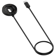 頌拓 Suunto 充電線 適用Run系列 通用手錶穿戴 Type C 充電器, Type C 充電線100cm黑, 1個