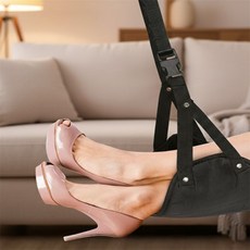 여행용 비행기 기내용 공중부양 발해먹 발받침대, 1개, 기본