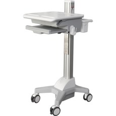 ErgoGrade 筆電醫療推車 移動推車 螢幕推車 行動推車 醫療推車 護理車 藥箱車 儀器推車 EGCNN02, 白色