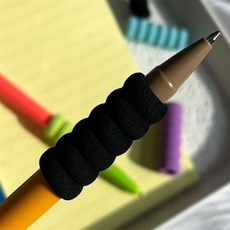 권사장 펜그립 세트 펜그립쿠션, 8p 블랙