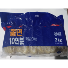 식자재왕 냉동 쫄면, 4개, 2kg