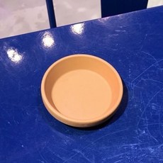 원예용품 황토빛 토분화분받침(내경85 외경110mm), 내경85외경110mm