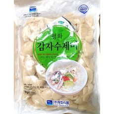 대용량 쫀득 감자수제비 사리 3kg 업소용 벌크 칼국수, 1개