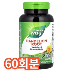 네이쳐스웨이 단델리온 루트 1575mg 베지터블 캡슐, 60회분, 1개