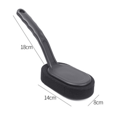 汽車清潔刷，長柄海綿洗車刷，車身清潔工具, 1個