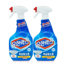 유한크로락스 유한락스 욕실청소용, 2개, 750ml