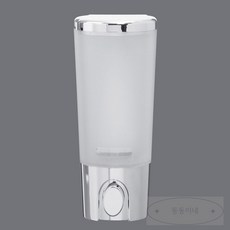 동동 생활용품 원형 디스펜서 400ml 실버 화장실디스펜서