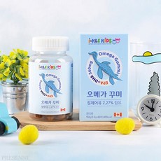 오메가 꾸미 60정 어린이용 씹어먹는 오메가3, 1개