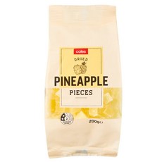호주 콜스 파인애플 슬라이스 Coles Pineapple Pieces, 1개, 200g
