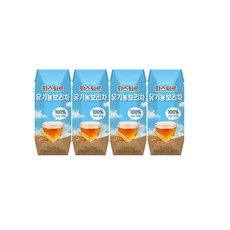 파스퇴르 순한 유기농보리차 125ml 12개