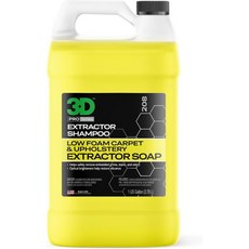 3D 추출기 카펫 세척제 샴푸 기계용 실내 장식 세척제 얼룩 제거제 및 냄새 저거품 잔여물 없음 포뮬러 1갤런