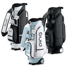 핑 스포티 QD 휠 캐디백 Sporty QD, (블랙)