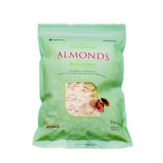 캘리포니아 백아몬드 슬라이스 푸드림 아몬드