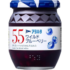 아오하타 55 와일드 블루베리 잼 250g 3개세트 일본잼