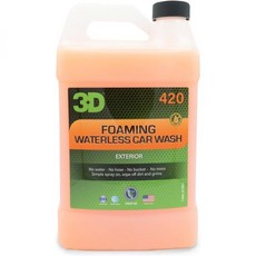 3D 폼 워터리스 자동차 세차 무수 물 고폼 비누 1갤런, 1개
