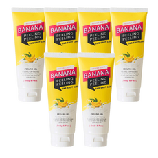 바나나 필링필링젤 6종 12종 옵션 구성 순한 데일리 필링 부드러운 각질 케어, 6개, 200ml