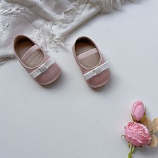 DFMEI 新款春秋嬰兒小布鞋女寶寶軟底防滑步前鞋蝴蝶結防掉跟公主鞋