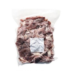 백암전통식품 소머리고기 슬라이스 1kg 국내산 소머리국밥, 1개