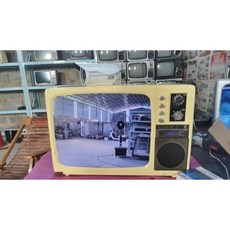 레트로 송출기 아날로그 흑백티비 17인치 브라운관티비 14인치, 17 인치 변경 LCD + 카메라, 8. LCD+카메라17인치
