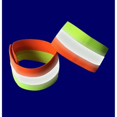 야광밴드 야광띠 반사밴드 반사띠 형광밴드 안전밴드 발광밴드 반사스트랩 야광팔찌 교통안전벨트 발목밴드, 2세트, 혼합