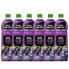 미닛메이드 시그니처 포도 주스, 1.5L, 6개