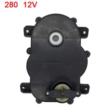 모터가있는 어린이 전기 자동차 조향 기어 박스 원격 제어 용 모터 엔진이있는 장난감, 09 280 12V, 1개