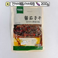 <자매중국식품> qiezigan 연변맛 가지무침 건가지볶음 가지반찬 연변반찬, 1개