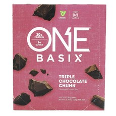 Onebasix 蛋白棒三重巧克力塊 12 條, 1個, 720克