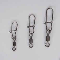 낚시 고리 커넥터 더블버클커넥터 자연결링 낚시용품 합사가위 F, 1, 5개