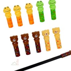 디쓰리포 펜케이스 캐릭터 연필캡 (5개입)