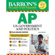 Barron's AP U.S. Government and Politics 11th Edition: With Bonus Online Tests Paperback, Barron's Educational Series