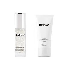 Relove 淨柔白桃私密晶球凝露與傳明酸私密潔淨凝露組, 1個, 白桃晶球EX版*1+傳明酸120ml*1