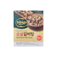 CJ 비비고 갈비탕 400g, 4개