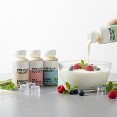 누룩곳간 천연발효 쌀꽃요거트 무가당 쌀누룩요거트 아침식사대용, 6개, 200ml