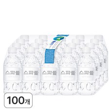 스파클 무라벨 천연암반수 안전한생수 깨끗한물 미네랄워터, 330ml, 100개