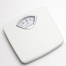 모닝업 아날로그 체중계, DY-920S, 화이트라인, 1개