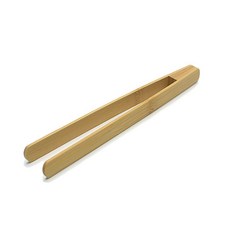 야채 빵 간식 샐러드 대나무 음식집게 24cm