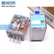 RELECO C9-A41X C9-A41FX C9-A41DX C9-A41 DC24V AC230V S9-M 14PIN 5A 릴레이 100%- 1, 06 C9-A41X DC110V, 1개