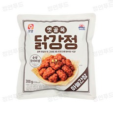 사조오양 옛골목 닭강정 마늘간장, 1개, 300g