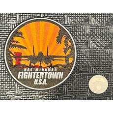 NAS MIRAMAR Fighertown USA 臂章 ARM-NMF, 1個