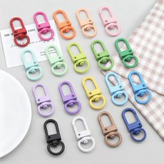 키링 부자재 연결고리 28개1세트, 1개, D고리