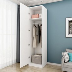 틈새옷장 공간활용 가격문의필수 경제적 도어 유럽식 싱글, 단일 문, 조립형, 50 1칸 1행거