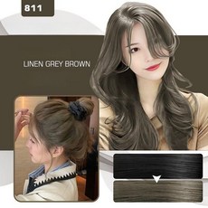 독일 기술 1/1+1 쇼핀 헤어 컬러링 샴푸 컬러 샴푸 새치 염색 샴푸 암모니아없는 염색약 편한 염색약 사은품 랜덤 증정, 1개, 리넨 그레이 브라운