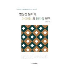 염상섭 문학의 아이러니와 양가성 연구:아이러니를 소설로 형상화하는 과정 의미 연구, 국학자료원, 김정진