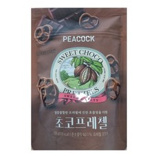 피코크 초코 프레첼, 105g, 1개