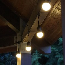 HK Sell 베이루 어댑터 화이트전구 교체가능 알전구 줄전구 오징어등 캠핑, 전구화이트, 12m 20구, 1개