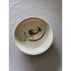 美耐皿最後工廠出清台灣製造湯匙飯匙醬油碟點心盤陶瓷湯匙, 1個, 紫茄醬油碟9.5公分