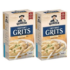 퀘이커 인스턴트 그릿츠 버터맛, 2개