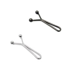 올데이픽 바지 허리 조절 버클 세트 버클세트, 실버, 상세, 1개